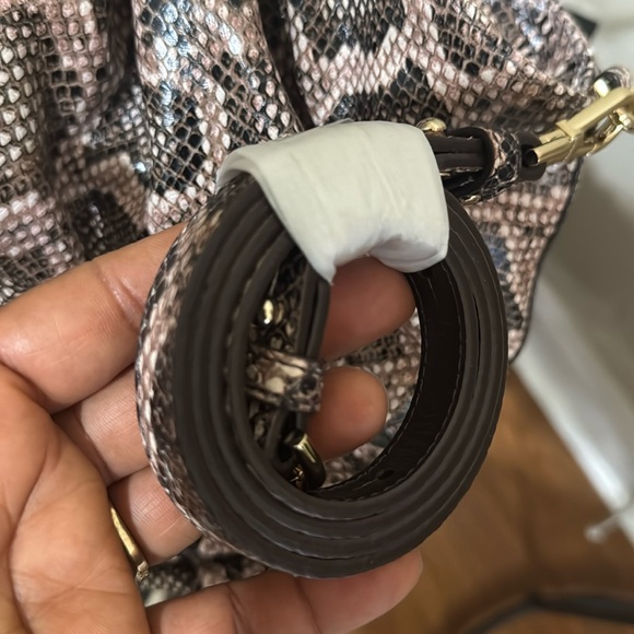 Brahmin Haiku Collection Renata Animal Print Leather Tote Bag - Picture 8 of 16